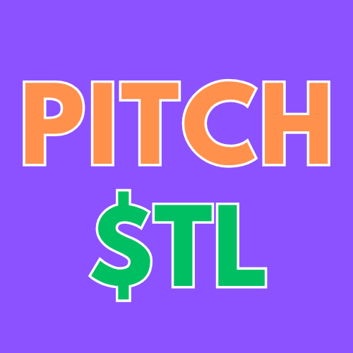 A purple background with the word " pitch $ tl ".