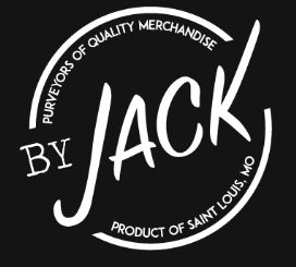 A black and white logo for jack by the sea.